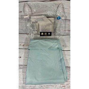 JCP Home Studio Single Flat Top Sheet High Quality Luxury 1000 Thread Count Blue